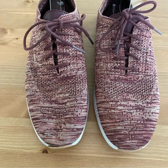 Cole Haan 2.ZeroGrand Stitchlite Lace-Up Sneakers Purple Woman’s Size 10 - Picture 5 of 13